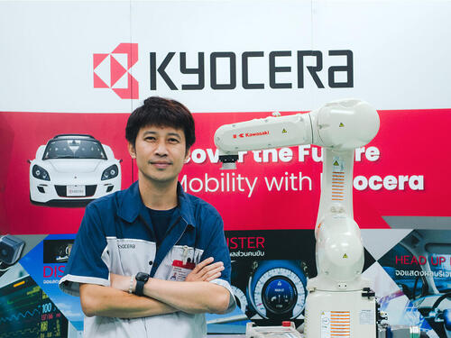 Meet Somchat Tongtama from Kyocera in Thailand.